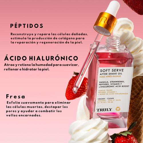 Aceite para después del afeitado de lujo