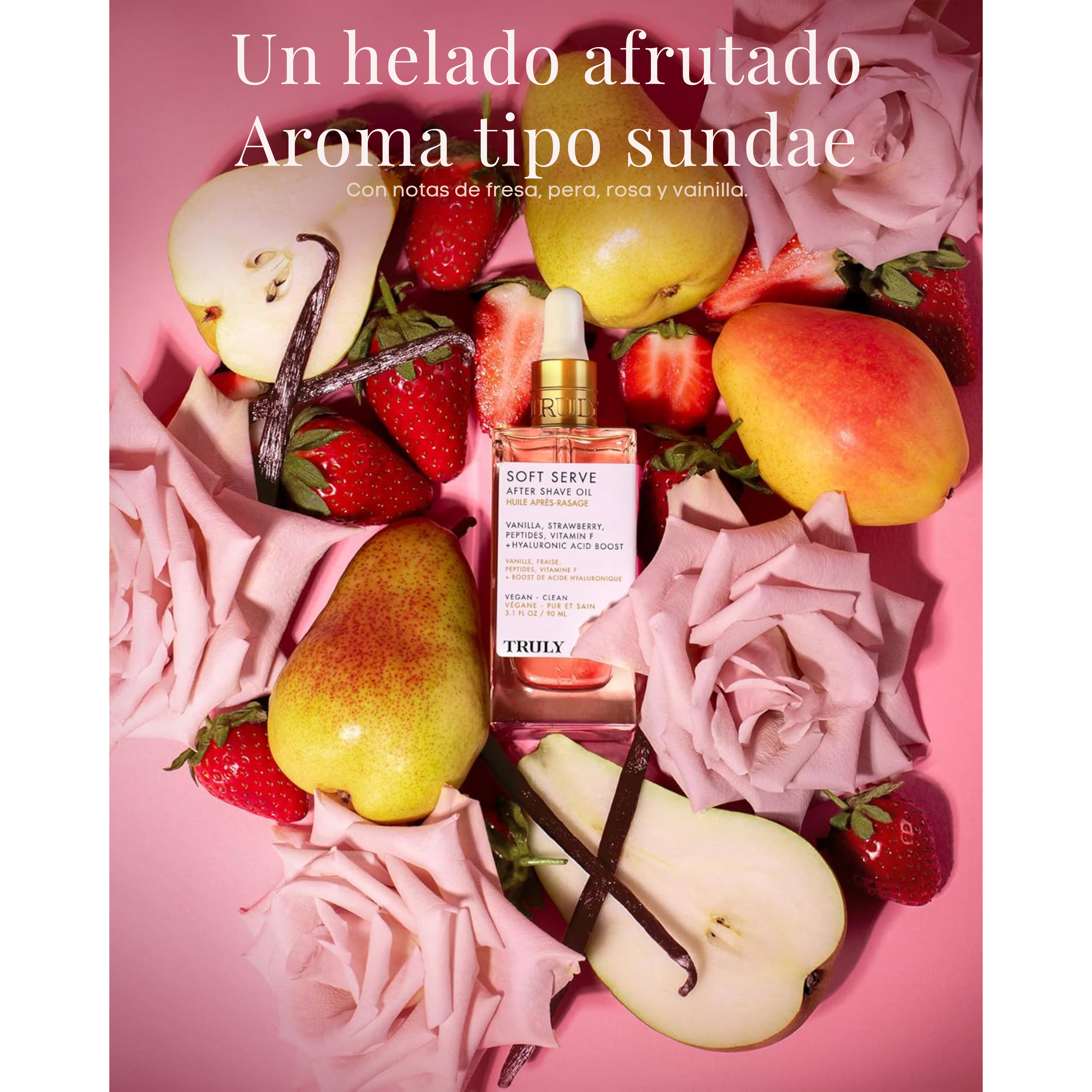 Aceite para después del afeitado de lujo