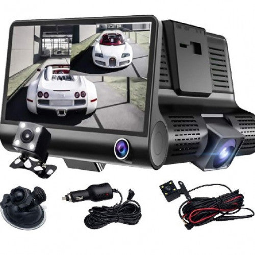 CAMARA DE COCHE DOBLE LENTE  (50 UND X CAJA)