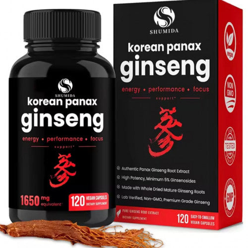 CAPSULAS GINSENG ROJO (120 CAPSULAS)   (COMUNICARSE CON EL PROVEEDOR ANTES DE TRABAJAR)